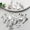 51 Pcs Music Instrument Violin Charm Retro Music Charm Musical Instrument Pendants for Crafts Jewellery Making