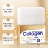 100g Collagen Multi-functional Cleansing Soap Handmade Soap for Face and Body Cleansing. Moisturizing and Oil Controlling Cleansing Soap
