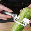 Vegetable Peeler with Ergonomic Handle Bottle Opener Food Prep Peeler for Veggie Fruit Carrot Orange Potato Kitchen Gadget