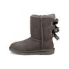 Bailey Bow II Boot Grey (Kids) Kids Sneakers 1017394K-GREY