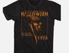 Michael Myers Halloween 1978 Pumpkin Knife Movie T-Shirt