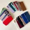 Liquid Silicone Soft Candy Color Case For iPhone 16 Pro 15 Pro Max 14 Plus 13 12 11 Slim Shockproof Lens Protection Back Cover