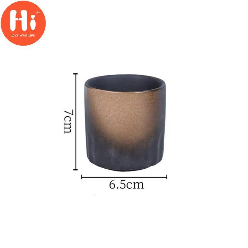 Hi Under Glazed Ceramic Coffee Cup Porcelain Tea Cup Sake Cup Drinking Utensils Office Drinkware 100ML