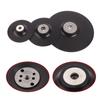 4-7'' M10/M14 Thread Backing Pad Abs Plastic Back Pad Round Grinding Discs For Angle Grinder Sanding Sander