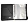 Leather A4 Document Binder Organizer Refillable Business Filing Office Supplies Document Holder