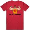 Hulk Hogan Pythons Retro Wrestling T Shirt