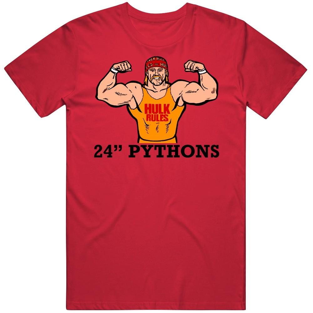 Hulk Hogan Pythons Retro Wrestling T Shirt