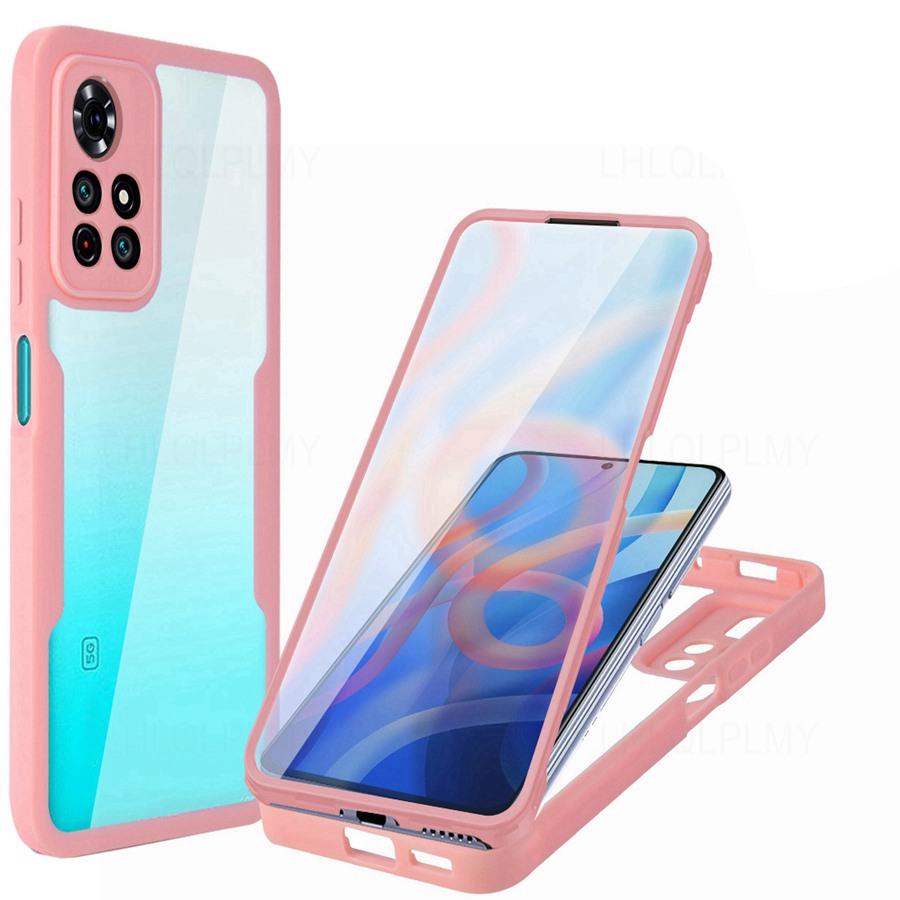 360 Degrees Protect ShockProof Case For Xiaomi Redmi Note 10 14 13T 9C 13C 14C 14T Poco C75 F7 Pro X7 X5 5G X6 F5 11 12 13 Lite 11T Front + Back Cover
