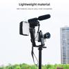Mobile Phone L-Bracket Holder Video Rig Handheld Stabilizer Kit Including Macro Lens + Phone Clip +