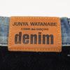 COMMEdesGARCONS JUNYA WATANABE XP-P010 15AW Blue Wool-switched Lame Pocket Denim Pants Bottoms XS Navy Indigo BlueUsed