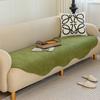 Irregular Special-Shaped Sofa Cushion Chenille Four Seasons Universal Non-Slip Stain-Resistant Straight Row Sofa Cover Cloth Light Luxury High Sense