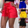 Women's Fashion Shorts Summer Sexy Pocket Wide Leg Casual Shorts