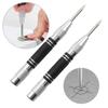 2pc Spring Type Automatic Center Punch Locator Glass Striker Window Breaker Punch CenteringTool