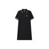 2023 Mid-Length Casual Polo Dress Women Dresses Black F51W328301FBK