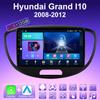 2 DIN Android Carplay Car Radio For Hyundai Grand I10 2008-2012 Multimedia Player Head Unit Stereo GPS Navigation BT WIFI 2+32GB
