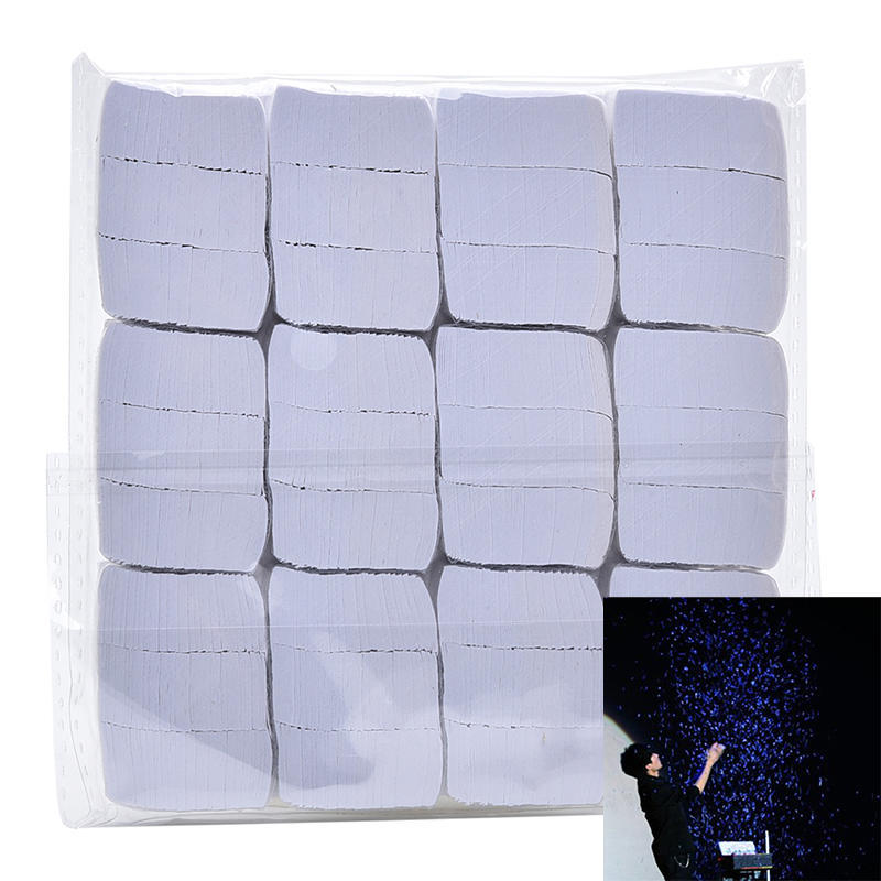 12 Pcs/Set White Snowflakes Snowstorm Snow Paper Magician Magic Tricks Props