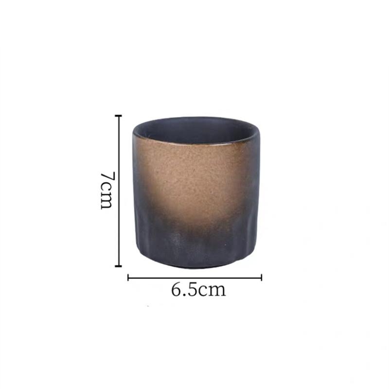 Hi Under Glazed Ceramic Coffee Cup Porcelain Tea Cup Sake Cup Drinking Utensils Office Drinkware 100ML