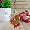 Christmas Keychain Christmas Decoration Santa Claus Elk Snowman Keychain New Year Decoration 2021 Children's Gift Key Ring Chris