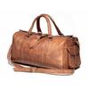 Leather Duffel Vintage Gym Weekend Overnight Bag Travel Brown Handmade Bag