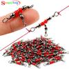 Fishing Swivel Rolling Swivels Brass Barrel 3-way Fishing Swivel Tangle Fishing Tackle Accessories