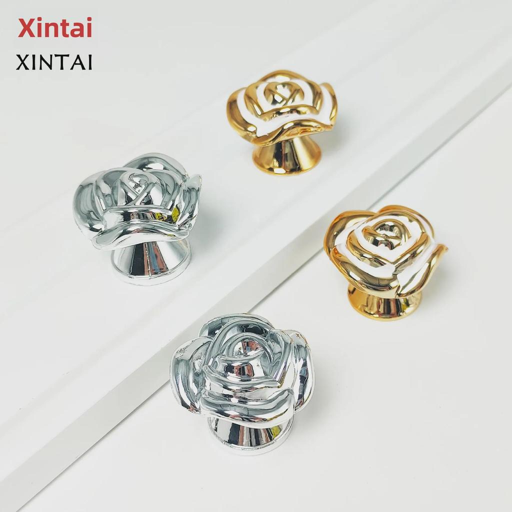 European Modern Rose Handle - ABS Plastic for Cabinets, Drawers, Wardrobes