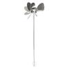 Retro Garden Wind Spinner 360 Degree Rotation Metal Willdmill for Outdoor Yard Lawn Garden Wind Sculptures Decoration