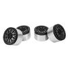 4pcs RC Car Wheel Professional Aluminium Alloy Replacement RC Wheel Rims for SCX6 1 6 RC Cars 2.9inch Titanium