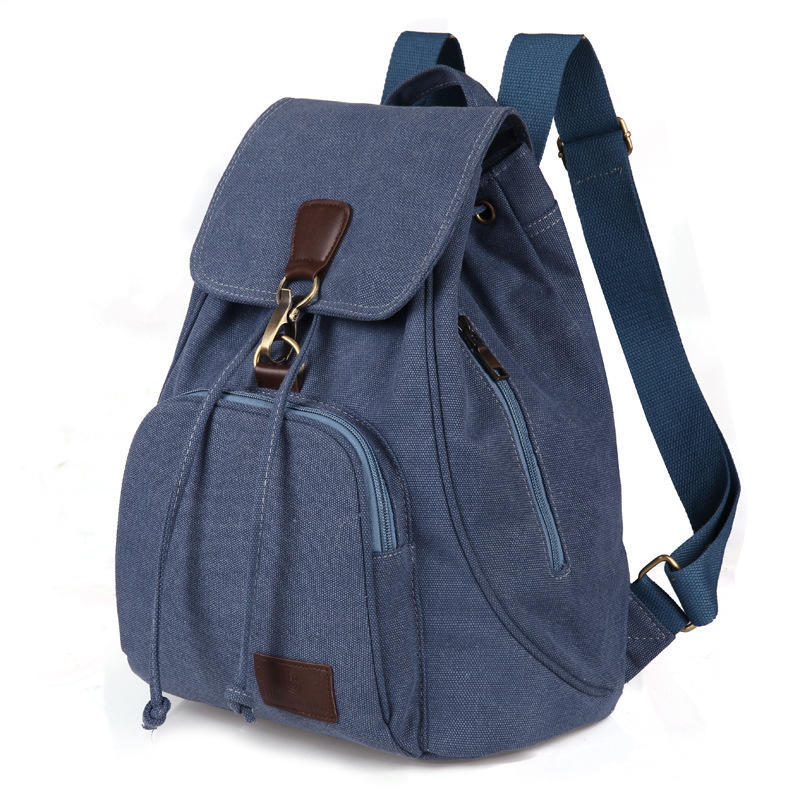 Outdoor Canvas Backpack Retro Fashion Backpack Women Shoulder Bags Schoolbag Fashion Backpack