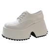 Chunky Platform Wedge Pumps For Women  New Spring Summer Goth Punk Lolita Mary Janes Women Shoes Party Comfy Ladie Loafers