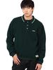 Beams Heart L/S Knit [EXCLUSIVE] PENNEY'S FOX Knit Polo Long Sleeve Men's Green M