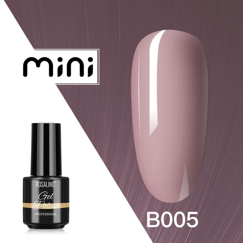 ROSALIND Colorful Nail Gel Polish Hybrid Gel Polish for Nail Art Design Soak Off Base Top Coat UV/LED Lamp Nail Enhancement 40 Colors