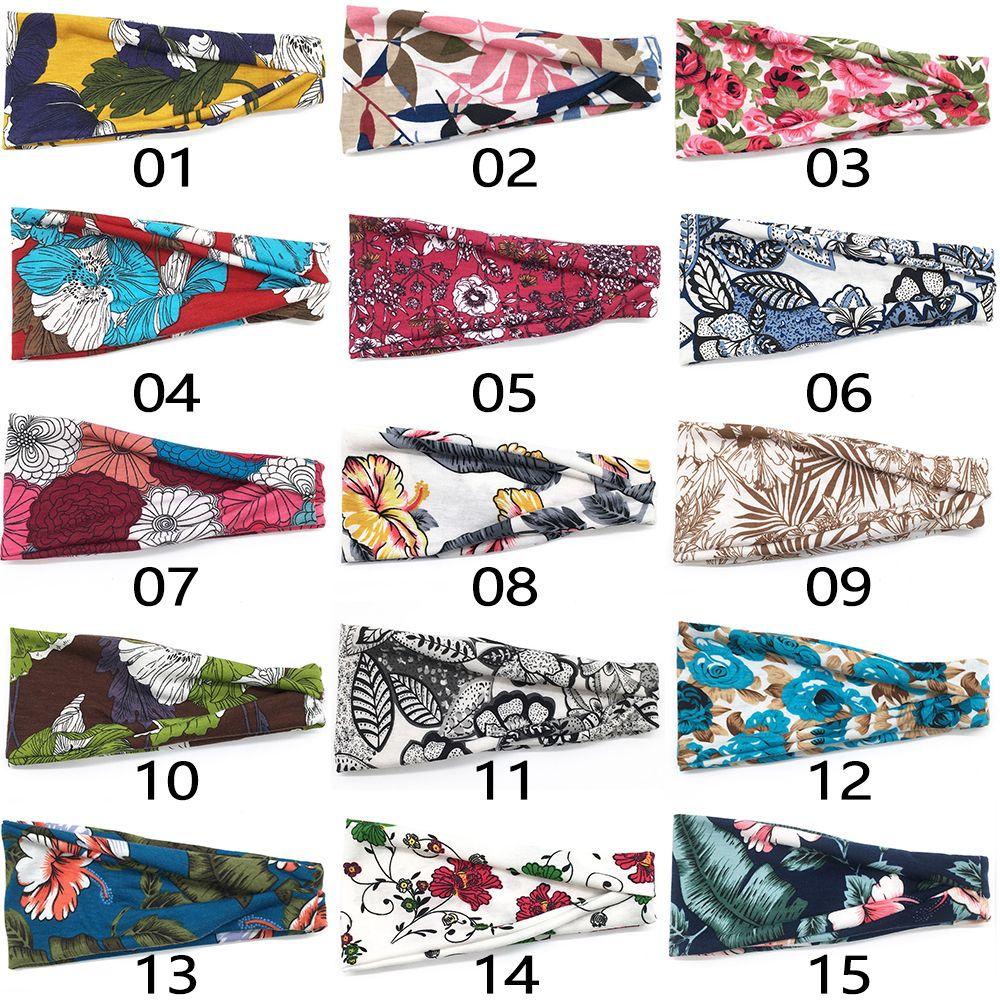 Running Sweat Absorbing Yoga Hair Bands Sport Bandana Women Headbands Elastic Turban Head Wrap