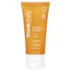 think Think Daily, Tinted Face Zinc Oxide Sunscreen, SPF 30, 59ml (2fl Oz)