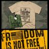 Combat T-shirt Military Infantryman Mortarman Freedom Is Not Free Warrior Tee