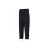 Elastic Waist Casual Pants With Solid Color Logo Men Bottoms Black FB7326-010