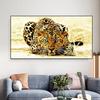 RELIABLI ART Canvas Painting Leopard Posters And Prints Animal Wall Pictures Cuadros For Living Room Home Decor No Frame
