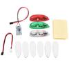 3pcs Set Drone Flash LED Wireless Light for RC Fix Wing Aircraft Airplane Helicopter