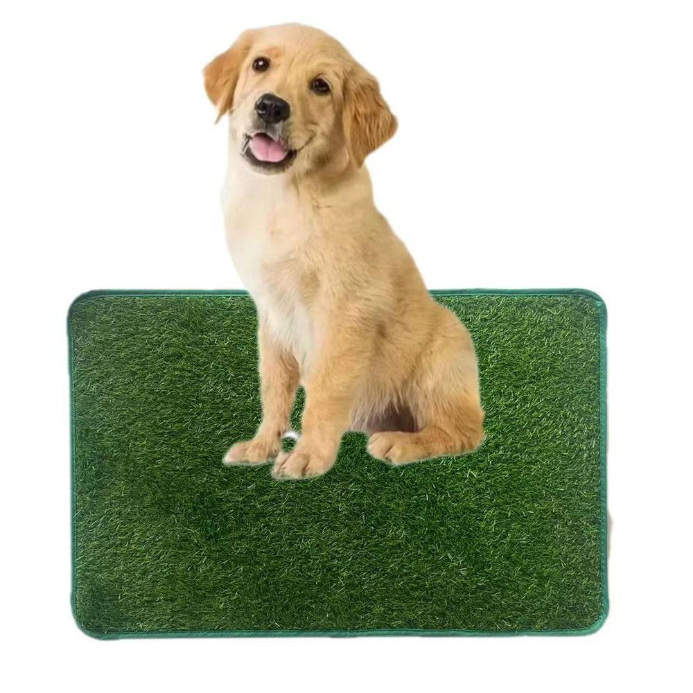Washable Simulated Lawn Dog Pads Comfortable Pet Lawn Mat Artificial Dog Grass Mat Outdoor