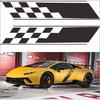 Raceing Style Car Door Stickers Vinyl Film Automobiles Accessories Universal