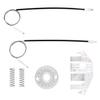 Rear Right Window Repair Kit for Peugeot 406