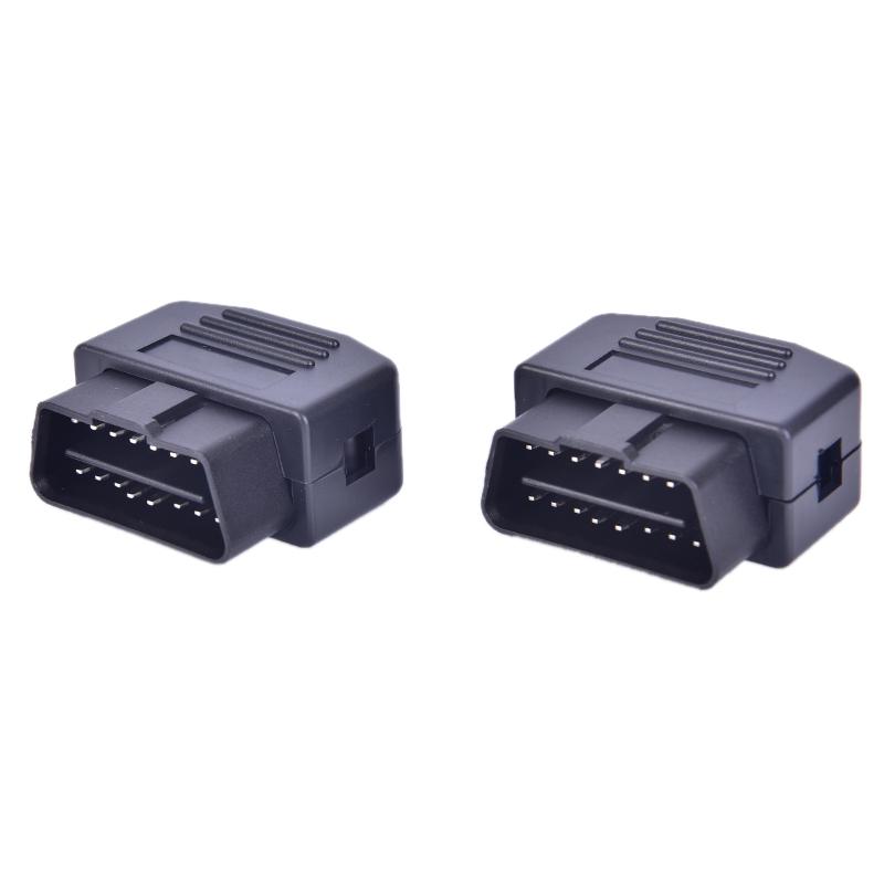 Universal Obd 16 Pin Male Cable Connector Plug Adapter Diagnostic Tool