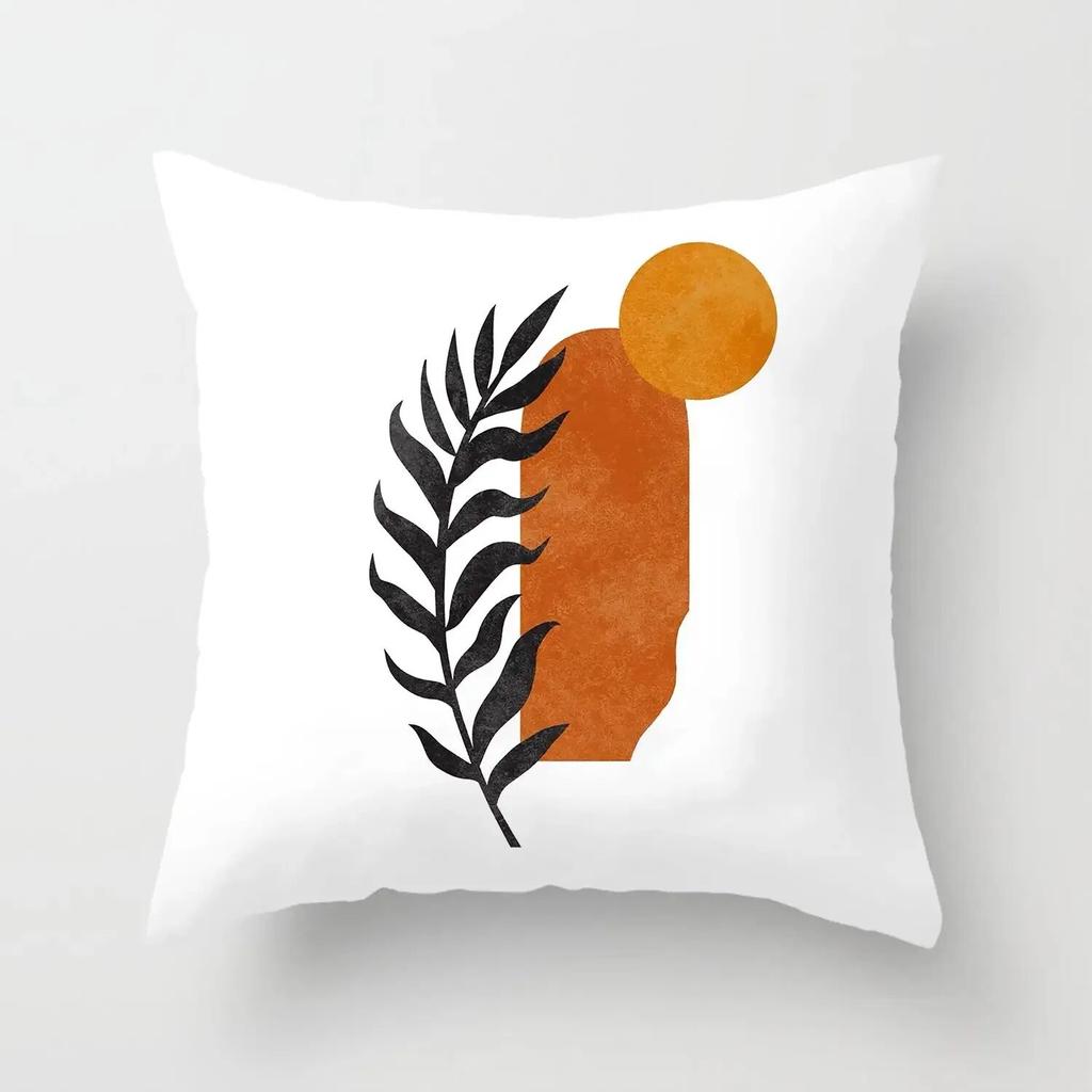 Bohemian Home Decor Pillow Case Abstract Simple Geometric Print Throw Pillow Case Bedroom Room Living Room Sofa Cushion Cover