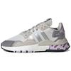 Originals Nite Jogger Fabric Comfortable Versatile Running Shoes Durable Breathable Low-Top Casual Shoes Women Sneaker Cool-Grey H01737