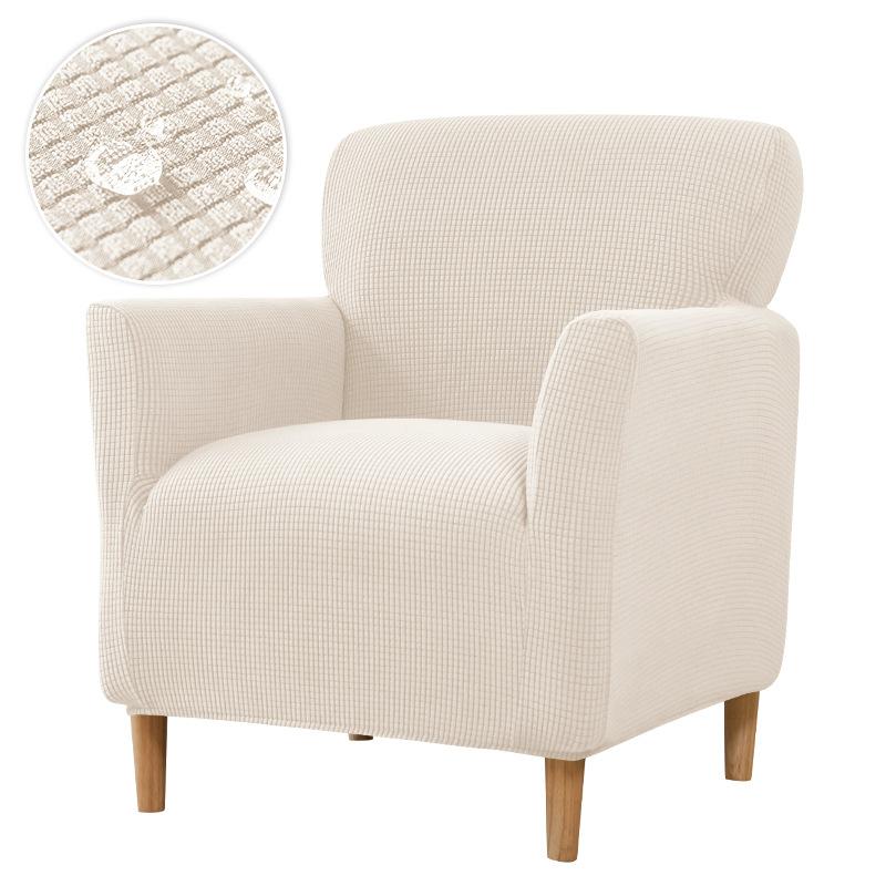 Waterproof Armchair Cover Stretch Single Sofa Slipcover Soft Elastic Single Small Chair Seater Sofa Covers For Home Club Hotel