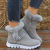 Women's Korean Style Winter Snow Boots Plus Velvet Warm Flat Boots