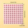 1 Sheets 1-100 Number Sticker Label For Nail Polish Color Gel Varnish Marking Numbering Digital Label Manicure Tool