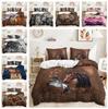 Horse Bedding Set Animal Down Duvet Cover 2/3 Pieces AU180 * 210 Boy Bedroom Horse Series Printed Soft Home Decoration