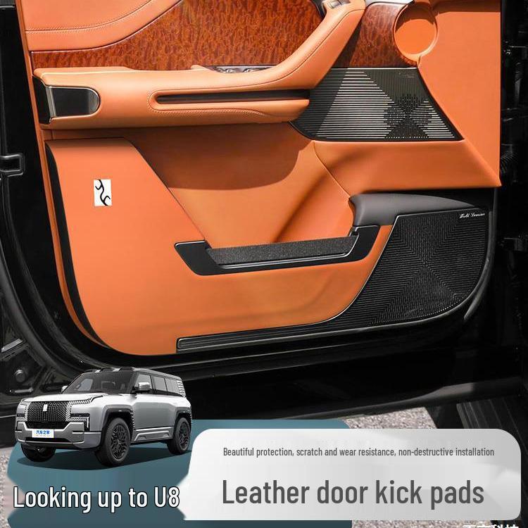 BYD Yangwang U8 Car B-Pillar Anti-Kick Pad & Protection Sticker for 24 Models