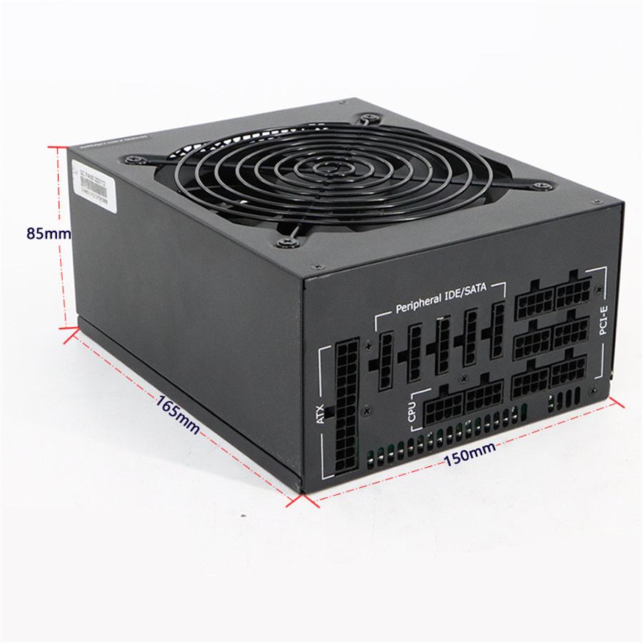 1800W Full Modular ATX Mining Power Supply For EMiner