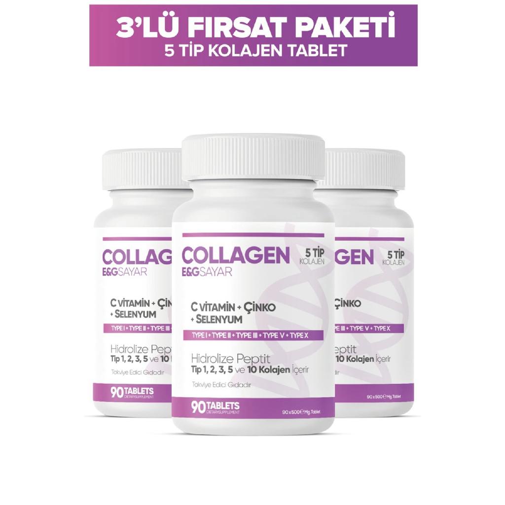 5 Types Of Collagen (hydrolyized Peptide) 3 Months Old